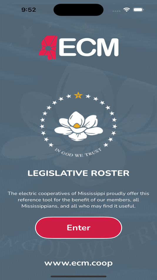 #1. ECM Legislative Roster (iOS) 由: Electric Cooperatives of Mississippi