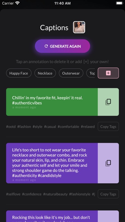 CaptionAI - Insta Image & Reel screenshot-6