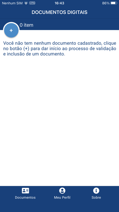 Carteira Documentos Digitais Screenshot