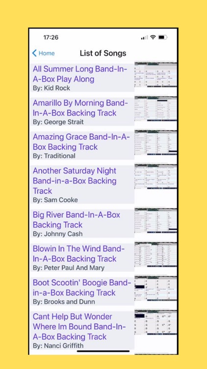 BIAB Backing Tracks