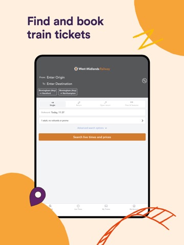 WMR: Train Tickets & Timesのおすすめ画像1