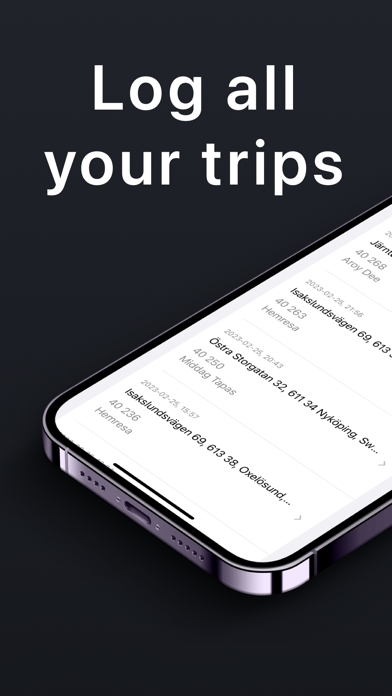 Screenshot #1 pour Volante Trip Journal Organizer