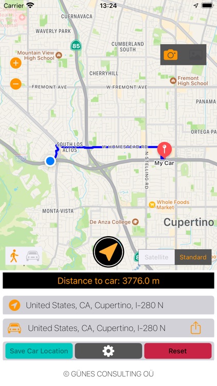 Tracker: Find my car screenshot-3