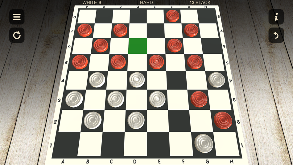 #5. Checkers - Two player (macOS) 由: Sergei Shendrikov