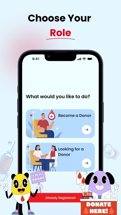 iDonor - Blood Donation App