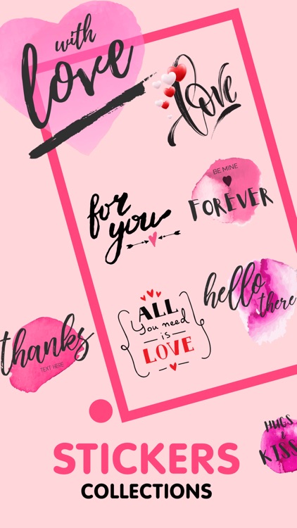 Love in Air Stickers