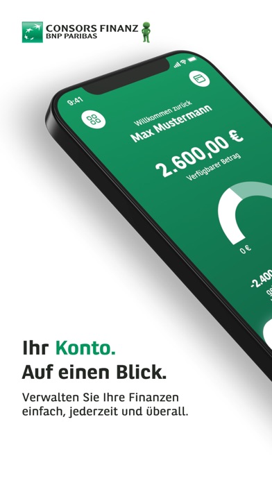 Consors Finanz Mobile Banking Screenshot