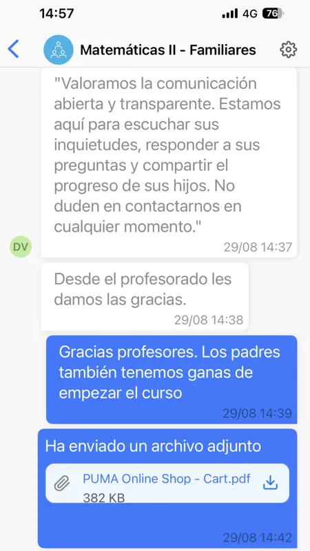 Educamos Mensajería screenshot 3 of 3