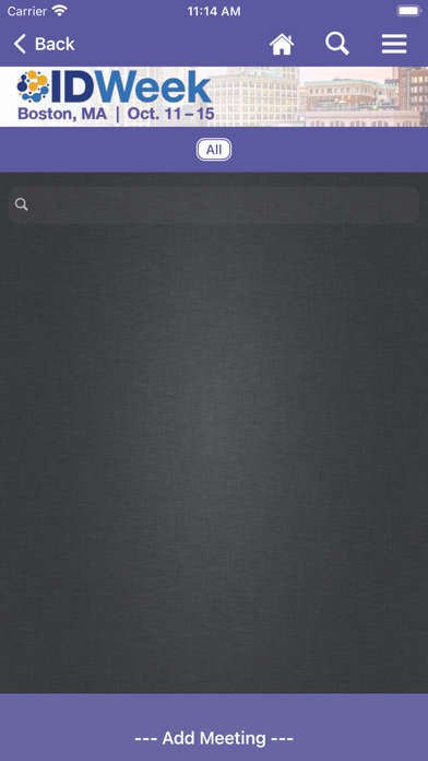 IDWeek Screenshot