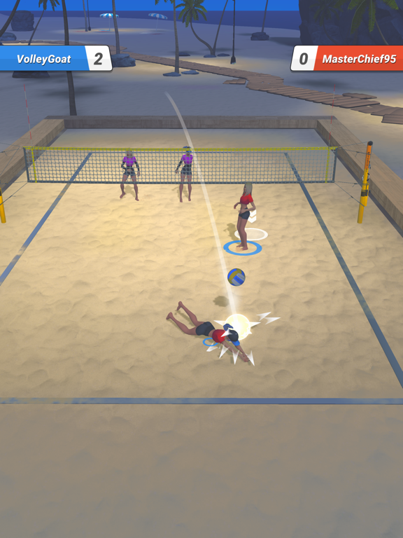 Screenshot #6 pour Beach Volley Clash