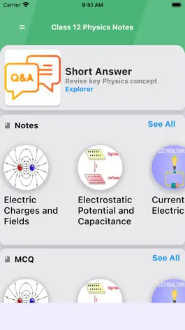 Game screenshot Class 12 Physics Notes mod apk