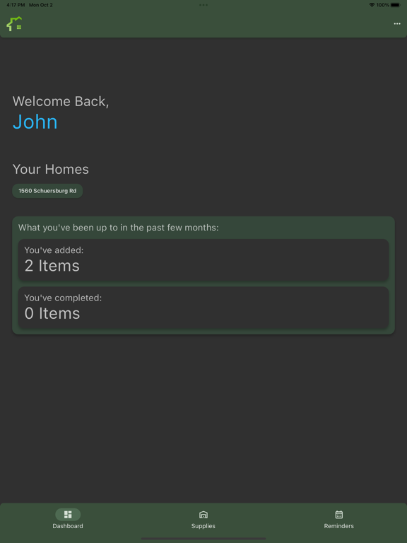 Projects Hub iPad screenshot 1 - Productivity app