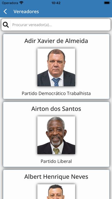 Câmara Municipal de Limeira Screenshot