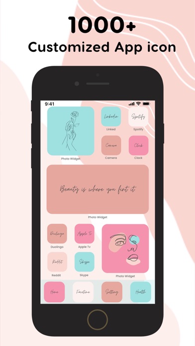 Icon Maker,Aesthetic kit icons Screenshot