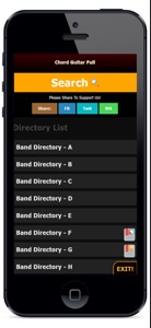 Chord Guitar Full Offline screenshot #1 for iPhone