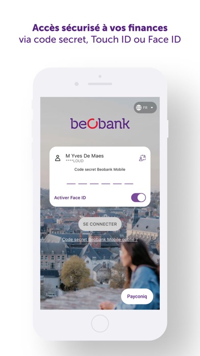 Screenshot #1 pour Beobank Mobile