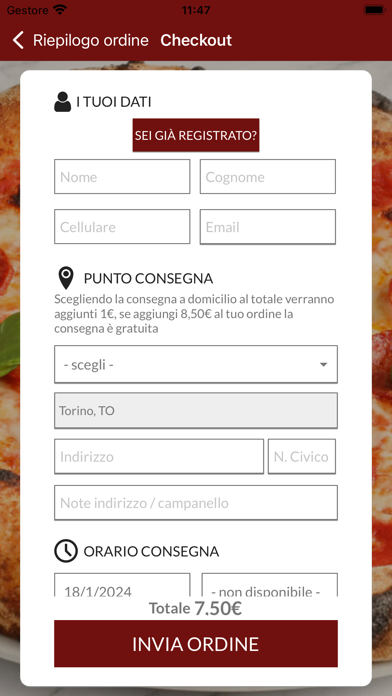 Pizzeria Donna Rosa Screenshot