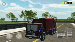 garbage truck 3d simulation iphone screenshot 3