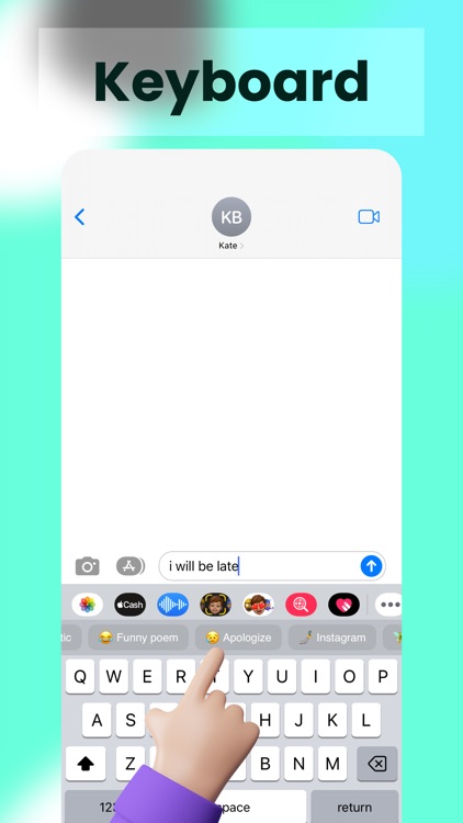 AI Keyboard Assistant Chat Bot