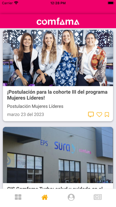Empresarios Comfama Screenshot