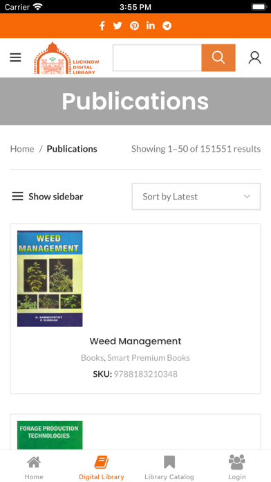 Screenshot #3 pour Lucknow Digital Library App