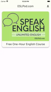 speak english with eslpod.com iphone screenshot 1