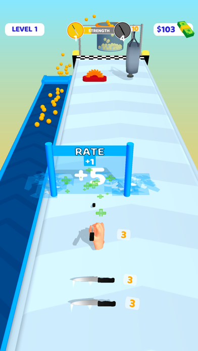 Knife Throw Run Screenshot