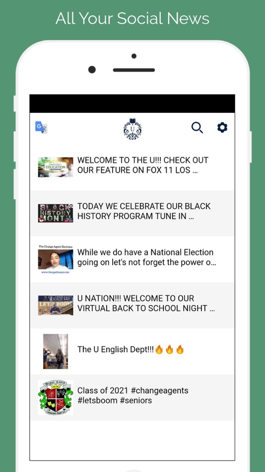 #1. University Pathways PSA (iOS) 由: Los Angeles Unified School District (University Pathways Public Service Academy)