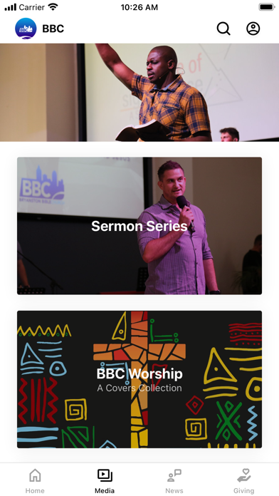 Bryanston Bible Church Screenshot