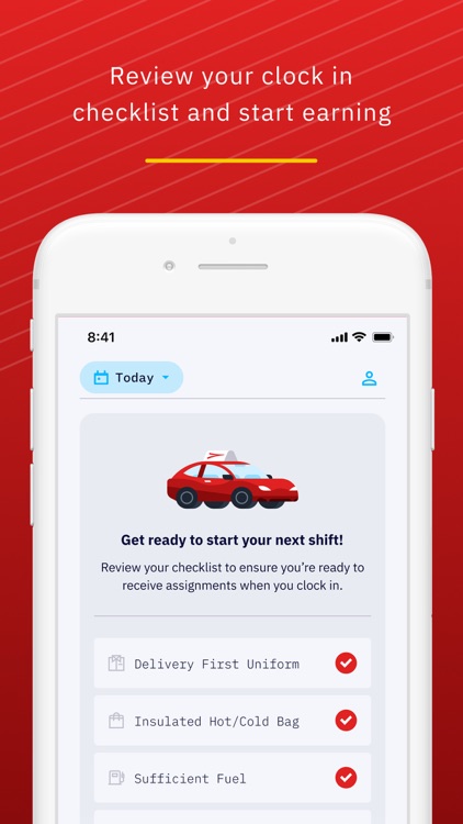 Delivery First Driver