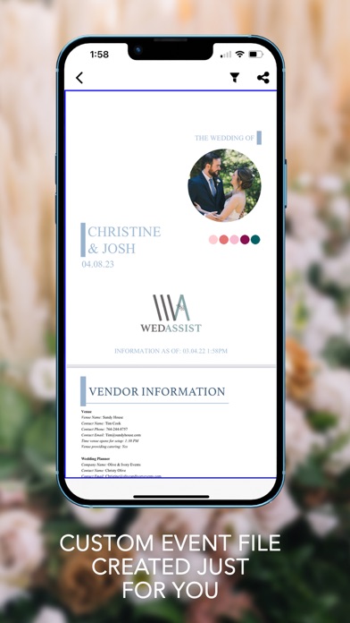 WedAssist Screenshot