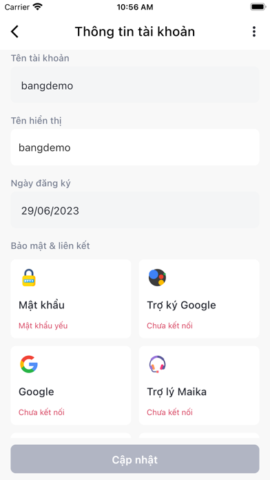 MakiHome+ Screenshot
