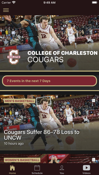 Charleston Cougars Screenshot