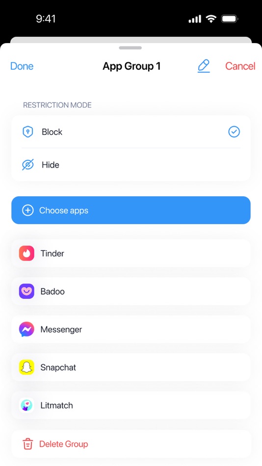 #3. AppLock - SnapFade (iOS) بواسطة: NGOC DO BICH