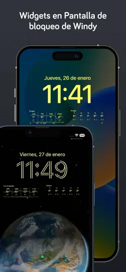 Captura de pantalla de Windy.com Meteorología Y Radar en iPhone 3
