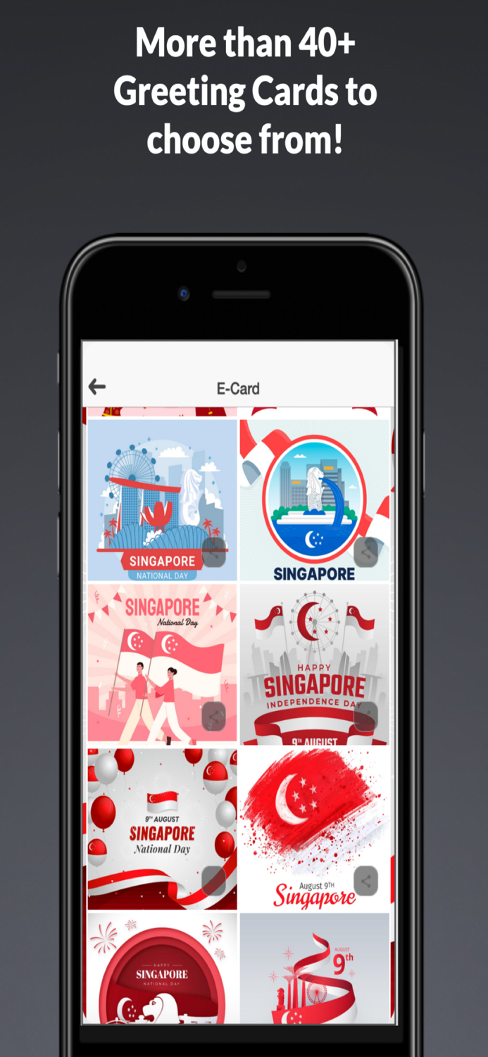 Singapore National Day E-cards