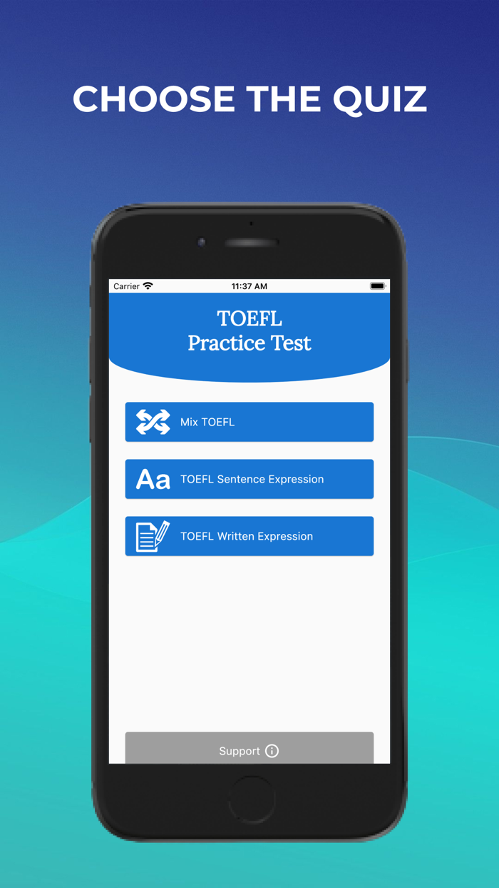 TOEFL Practice  TOEFL Test