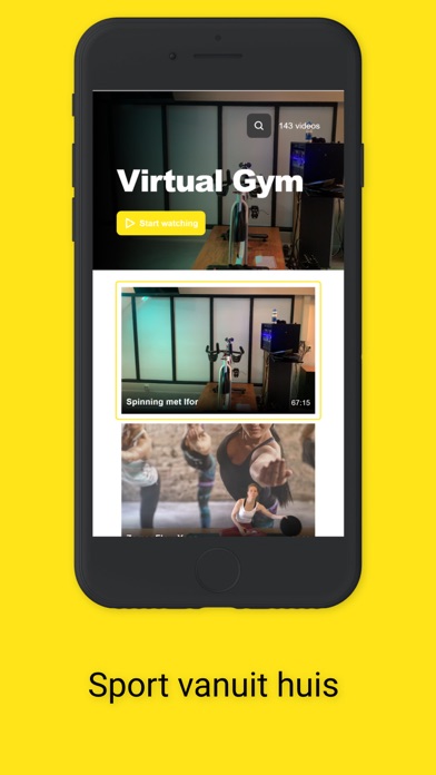 Fitnessclub Nederland Screenshot