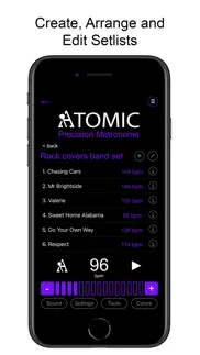 How to cancel & delete atomic metronome 1