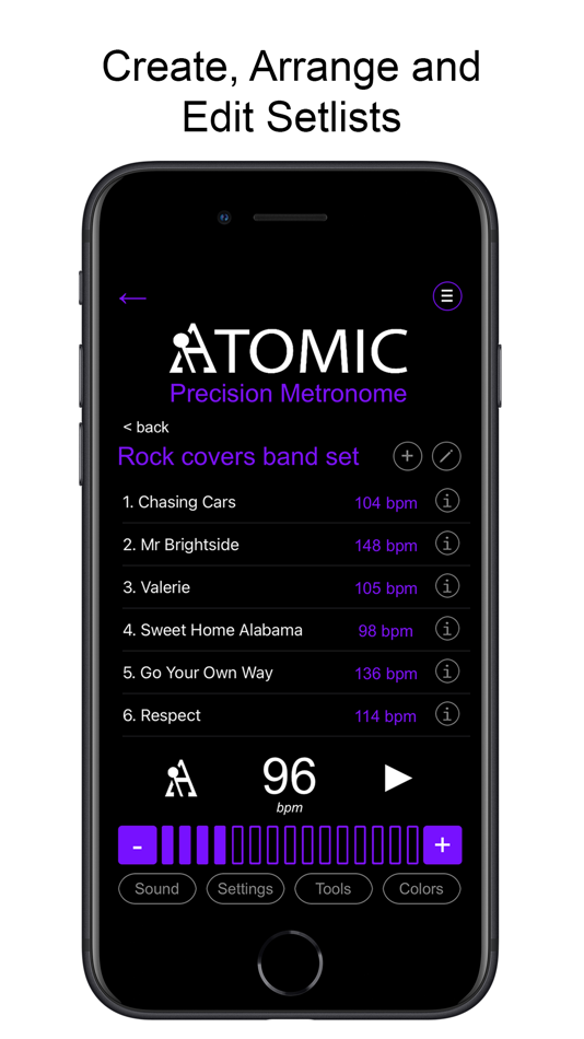 #5. Atomic Metronome (iOS) By: RT Sixty Ltd