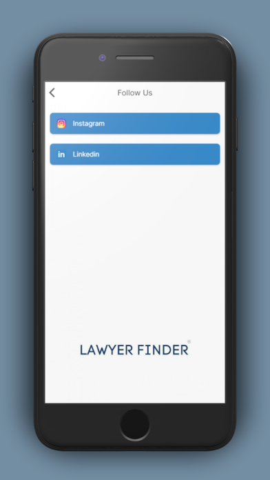 Lawyer Finder Screenshot