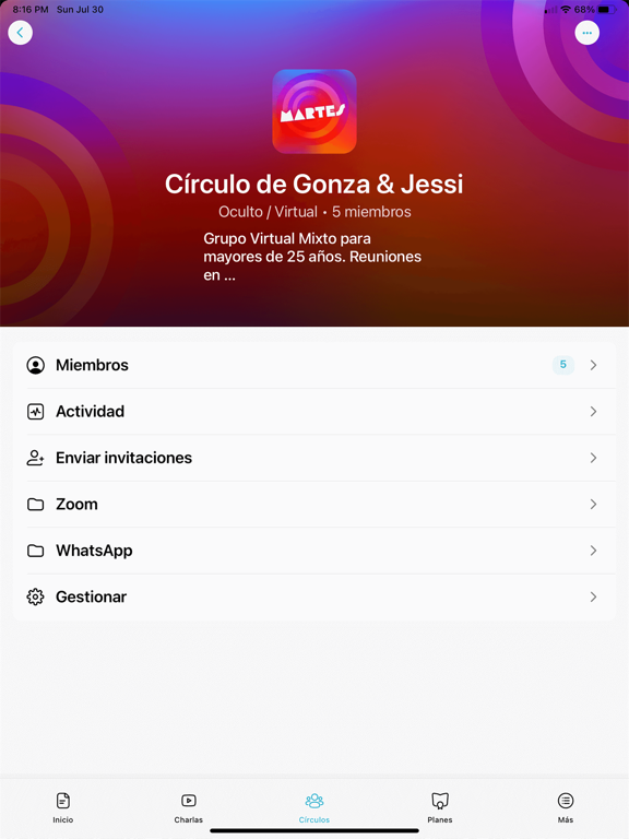 CASA Church App iPad screenshot 5 - Lifestyle app