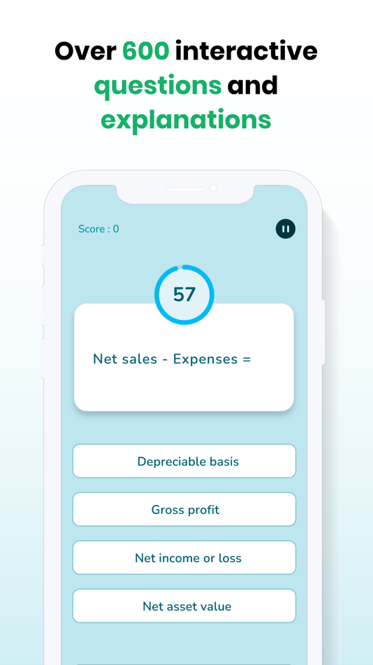#2. Accounting Quiz Game (iOS) 由: TSAPlay, LLC