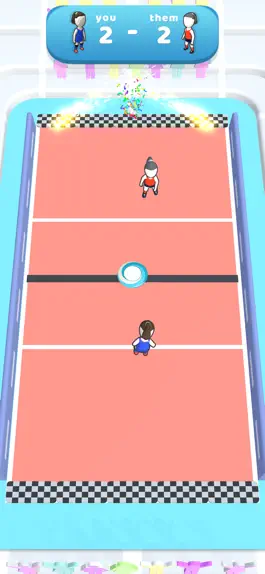 Game screenshot Pong Frisbee apk