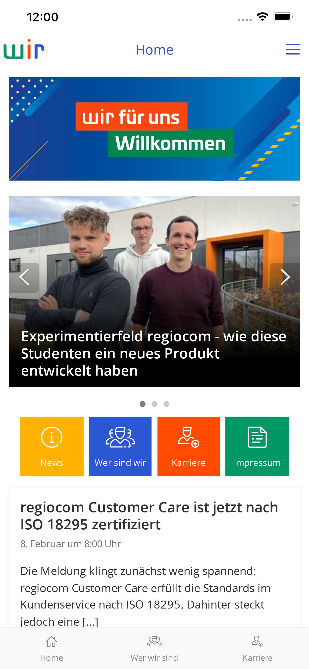 wir für uns