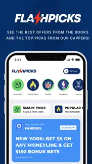 flashpicks sports betting app iphone screenshot 1