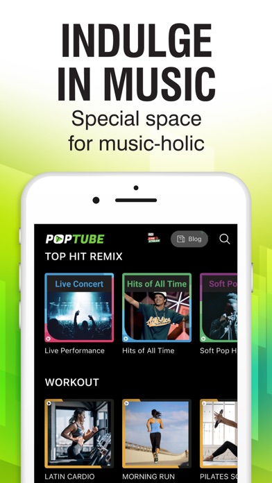 POPTube: Music & Video No Adsのおすすめ画像1