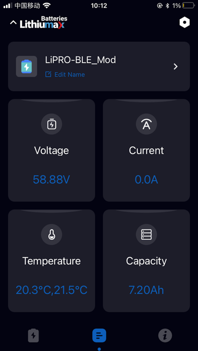 Lithiumax Batteries Screenshot