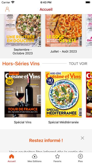 Screenshot #2 pour Cuisine et Vins de France