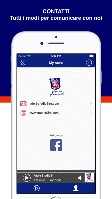 Radio Studio 5 FM Screenshot